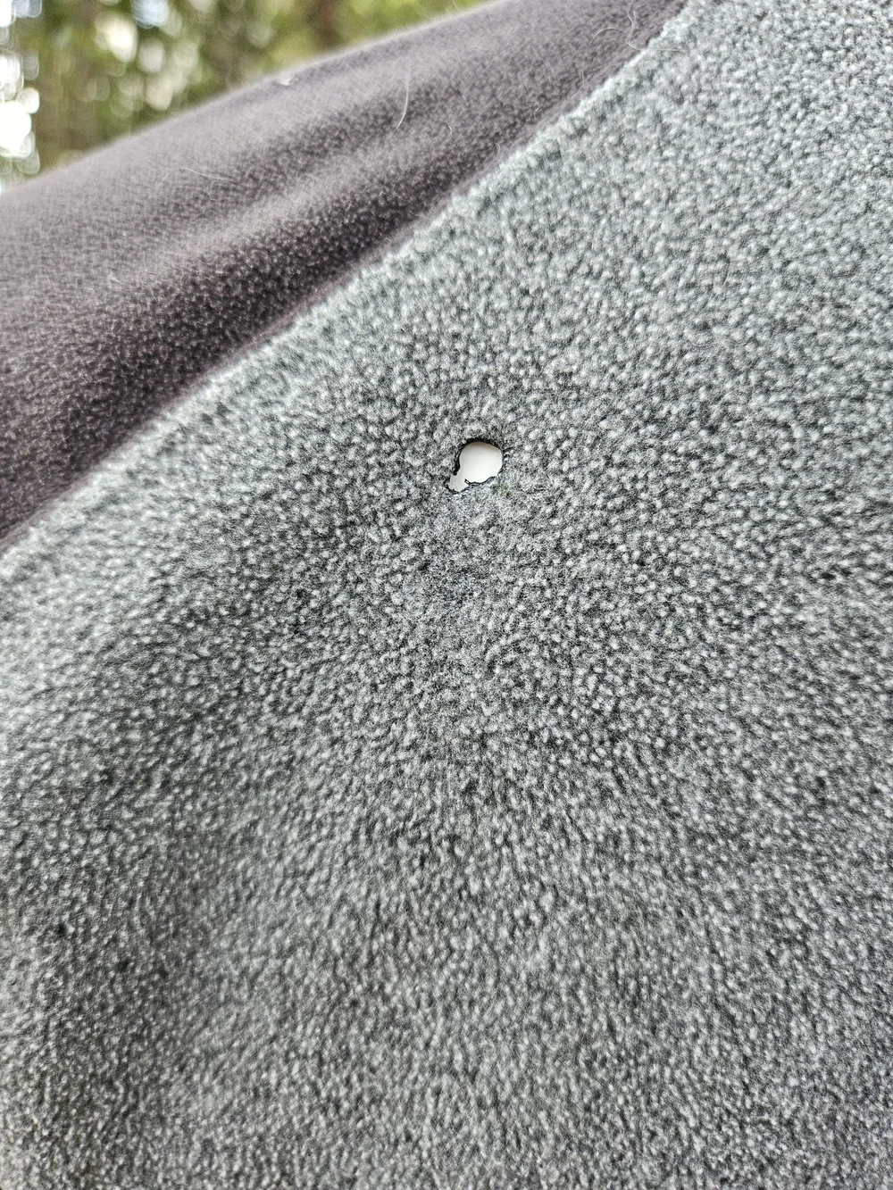 The North Face Men’s Charcoal and Black Half-Zip Fleece Pullover TKA 100 L Read
